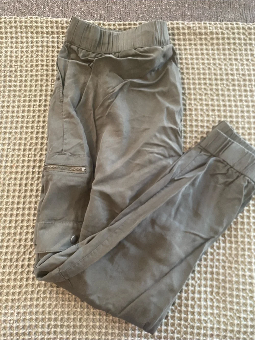 Banana Republic Olive Green Cargo Jogger Pants